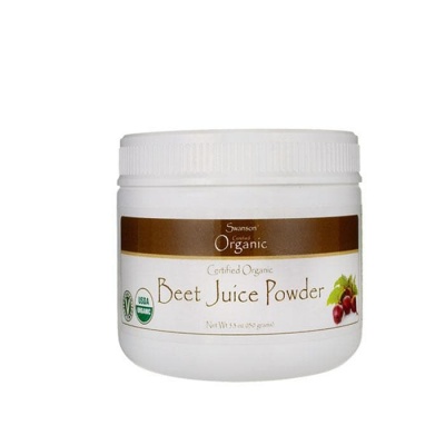 СУОНСЪН ОРГАНИЧЕН СОК ОТ ЦВЕКЛО прах 150 гр. / SWANSON CERTIFIED ORGANIC BEET JUICE