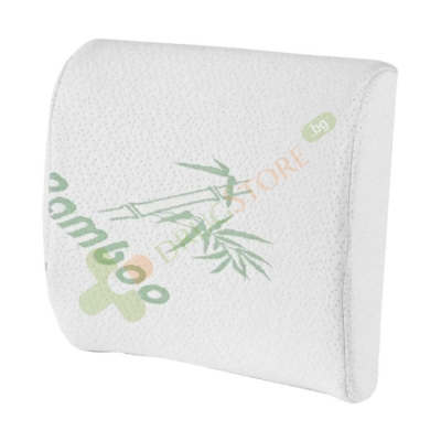 ОРТОПЕДИЧНА АНАТОМИЧНА ВЪЗГЛАВНИЦА / FLEXZON ORTHOPEDIC ANATOMICAL LUMBAR SUPPORT PILLOW WITH BAMBOO FIBERS AND MEMORY FOAM
