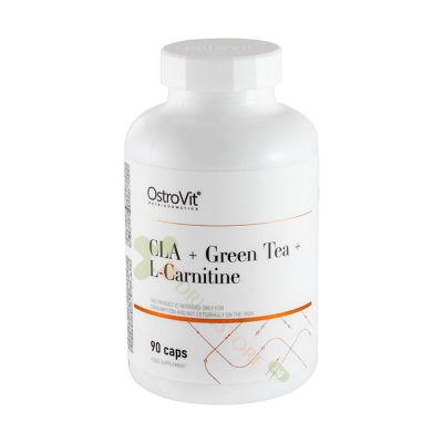 ОСТРОВИТ CLA + ЗЕЛЕН ЧАЙ + L-КАРНИТИН капсули 90 броя / OSTROVIT CLA+GREEN TEA+L-CARNITINE