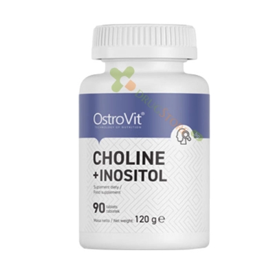 ОСТРОВИТ ХОЛИН + ИНОЗИТОЛ таблетки 90 броя / OSTROVIT CHOLINE + INOSITOL