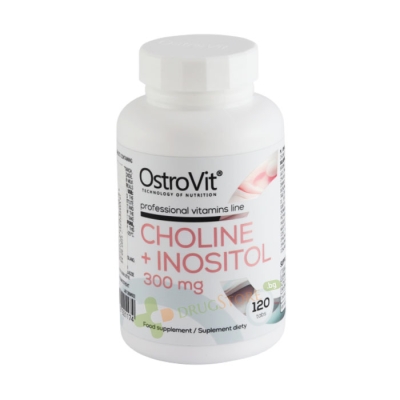 ОСТРОВИТ ХОЛИН + ИНОЗИТОЛ таблетки 120 броя / OSTROVIT CHOLINE + INOSITOL tablets 