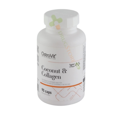 ОСТРОВИТ КОКОС И КОЛАГЕН капсули 90 броя / OSTROVIT COCONUT & COLLAGEN