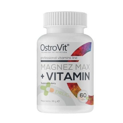 ОСТРОВИТ МАГНЕЗИЙ МАКС + ВИТАМИНИ таблетки 60 брая / OSTROVIT MAGNEZ MAX + VITAMIN