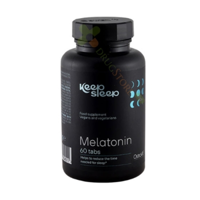 ОСТРОВИТ МЕЛАТОНИН таблетки 1 мг 60 броя / OSTROVIT KEEP SLEEP MELATONIN