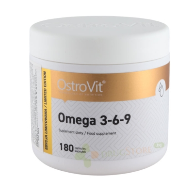 ОСТРОВИТ ОМЕГА 3 - 6 - 9 капсули 180 броя / OSTROVIT OMEGA 3 - 6 - 9 