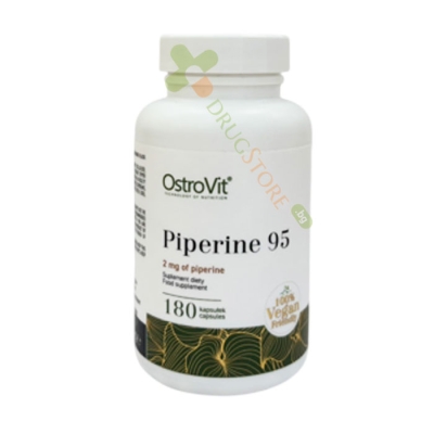 ОСТРОВИТ ПИПЕРИН 95 веган капсули 180 броя / OSTROVIT PIPERINE 95