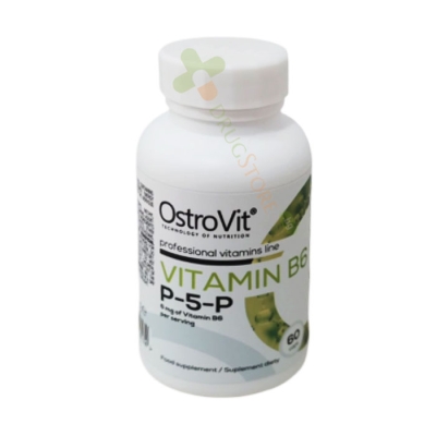 ОСТРОВИТ ВИТАМИН B6 Р-5-Р капсули 60 броя / OSTROVIT VITAMIN B6 P-5-P