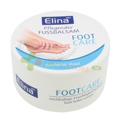 ОВЛАЖНЯВАЩ КРЕМ ЗА КРАКА 150 мл / ELINA MED FOOT CARE CREAM