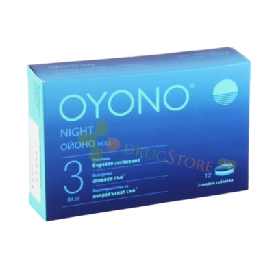 ОЙОНО НОЩ таблетки 12 броя / KLOSTERFRAU OYONO NIGHT tablets