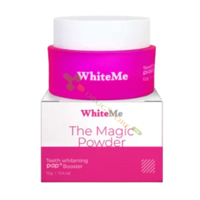 PAP+ ПУДРА ЗА ИЗБЕЛВАНЕ НА ЗЪБИ 12 г / WHITEME THE MAGIC POWDER PAP+ WHITENING BOOSTER