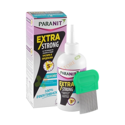 ШАМПОАН ПРОТИВ ВЪШКИ И ГНИДИ ЕКСТРА СТРОНГ 200 мл / PARANIT EXTRA STRONG SHAMPOO
