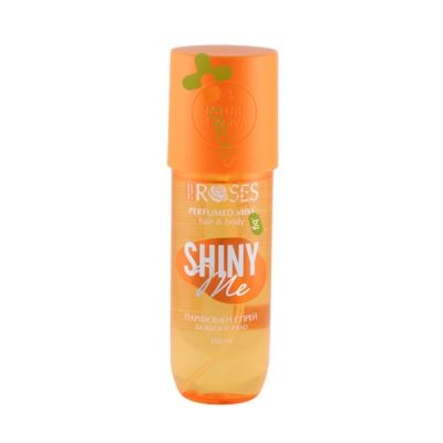 ПАРФЮМЕН СПРЕЙ ЗА КОСА И ТЯЛО 150 мл / AGIVA SHINY ME PARFUMED SPRAY FOR HAIR AND BODY