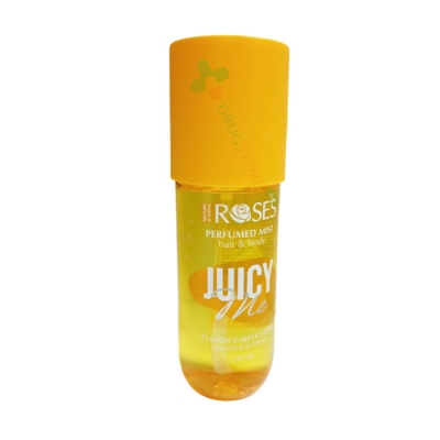 ПАРФЮМЕН СПРЕЙ ЗА КОСА И ТЯЛО 150 мл / NATURE OF AGIVA ROSES JUICY ME PARFUMED MIST FOR HAIR AND BODY 