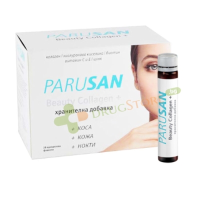 ПАРУСАН БЮТИ КОЛАГЕН + флакон 25 мл 28 броя / NATUR PRODUKT PARUSAN BEAUTY COLAGEN + flakon 25 ml