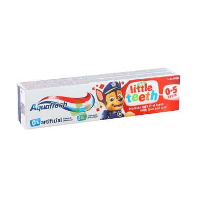 ПАСТА ЗА ЗЪБИ АКВАФРЕШ LITTLE TEETH 0-5 години 50 мл / GLAXOSMITHKLINE AQUAFRESH LITTLE TEETH TOOTHPASTE 0-5 years