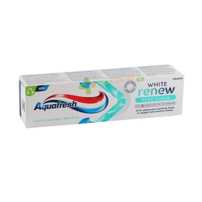 ПАСТА ЗА ЗЪБИ АКВАФРЕШ WHITE RENEW DEEP CLEAN 75 мл / HALEON AQUAFRESH WHITE RENEW DEEP CLEAN