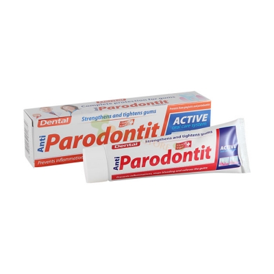 ПАСТА ЗА ЗЪБИ ДЕНТАЛ АНТИПАРОДОНТИТ АКТИВ 100 мл / DENTAL ANTI PERIODONTITIS ACTIVE TOOTHPASTE