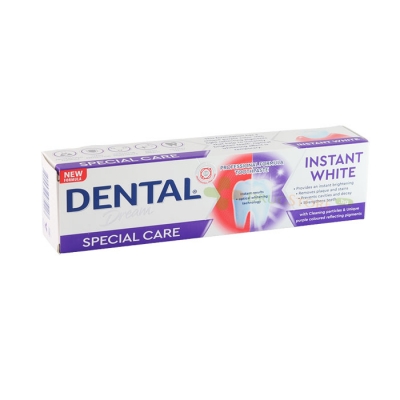 ПАСТА ЗА ЗЪБИ ДЕНТАЛ ДРИЙМ СПЕШЪЛ КЕЪР ИНСТАНТ УАЙТ 75 мл / RUBELLA DENTAL DREAM SPECIAL CARE INSTANT WHITE TOOTHPASTE