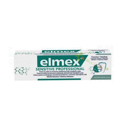 ПАСТА ЗА ЗЪБИ ЕЛМЕКС СЕНЗИТИВ ПРОФЕШЪНЪЛ 75 мл / COLGATE PALMOLIVE ELMEX SENSITIVE PROFESSIONAL TOOTHPASTE 