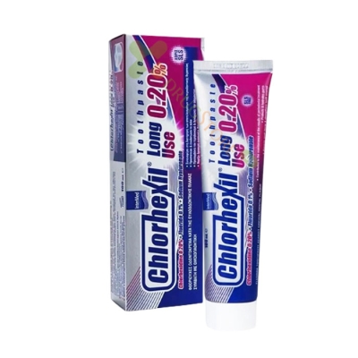 ПАСТА ЗА ЗЪБИ ХЛОРХЕКСИЛ 0.20% ЗА ПРОДЪЛЖИТЕЛНА УПОТРЕБА 100 мл / CHLORHEXIL 0.20% LONG USE TOOTHPASTE
