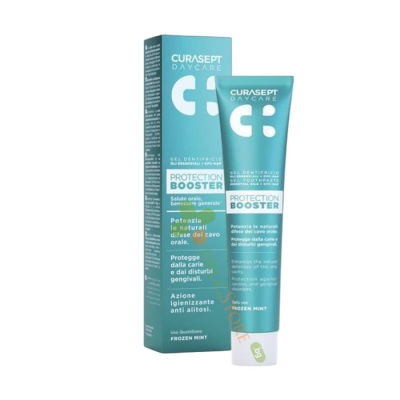 ПАСТА ЗА ЗЪБИ КЮРАСЕПТ BOOSTER МЕНТА 75 мл / CURASEPT BOOSTER TOOTHPASTE FROZEN MINT 