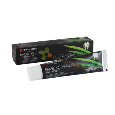 ПАСТА ЗА ЗЪБИ С БАМБУКОВ ВЪГЛЕН ИЗБЕЛВАЩА 75 мл / PIERRE CARDIN BAMBOO CHARCOAL WHITENING TOOTHPASTE 
