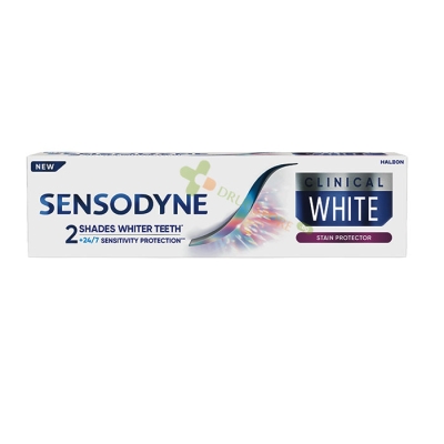ПАСТА ЗА ЗЪБИ СЕНСОДИН КЛИНИКЪЛ РИПЕЪР УАЙТ 75 мл / HALEON SENSODYNE CLINICAL WHITE TOOTHPASTE