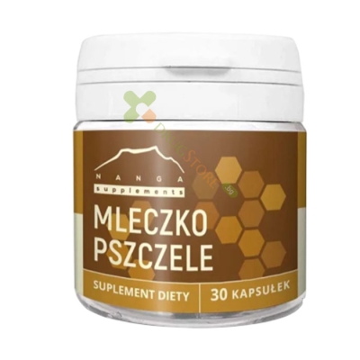 ПЧЕЛНО МЛЕЧИЦЕ капсули 30 броя / NANGA ROYAL JELLY