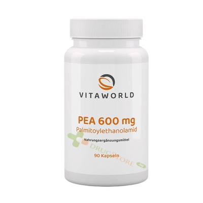 PEA капсули 600 мг 90 броя / VITA WORLD PEA