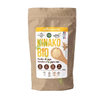 ПЕЧЕНА СОЯ КИНАКО 200 г / AROMANDISE KINAKO ROASTED SOYBEANS