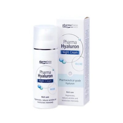 ФАРМА ХИАЛУРОН БОГАТ НОЩЕН КРЕМ ЗА МНОГО СУХА КОЖА 50 мл. / PHARMA HYALURON RICH NIGHT CREAM FOR DRY AND VERY DRY SKIN