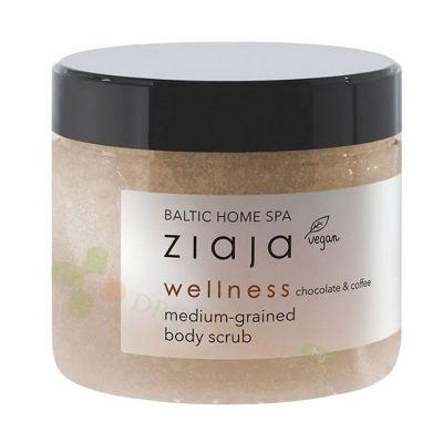 ПИЛИНГ ЗА ТЯЛО ШОКОЛАД И КАФЕ BALTIC HOME SPA WELLNESS 300 мл / ZIAJA BALTIC HOME SPA WELLNESS MEDIUM-GRAINED BODY SCRUB 