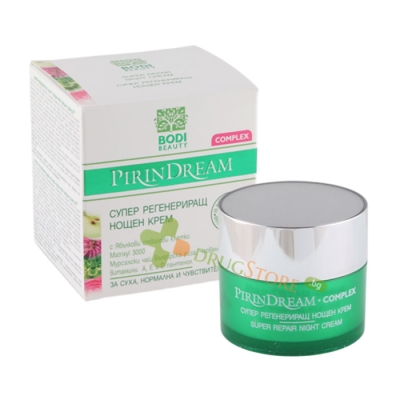 СУПЕР РЕГЕНЕРИРАЩ НОЩЕН КРЕМ 50 мл / PIRIN DREAM COMPLEX SUPER REGENERATING NIGHT CREAM 
