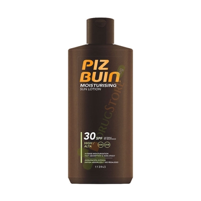 ПИЗ БУИН MOISTURISING ХИДРАТИРАЩ СЛЪНЦЕЗАЩИТЕН ЛОСИОН SPF30 200 мл / PIZ BUIN MOISTURISING SUN LOTION SPF30 