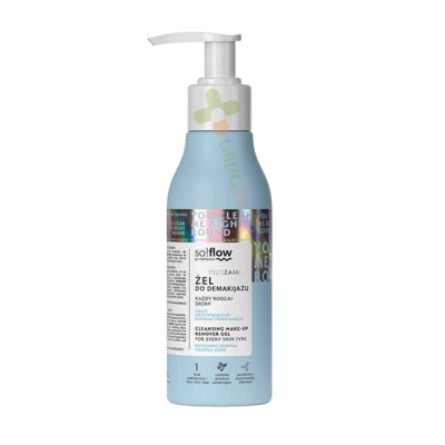 ПОЧИСТВАЩ ГЕЛ ЗА ПРЕМАХВАНЕ НА ГРИМ 150 мл / SO! FLOW CLEANSING GEL FOR MAKEUP REMOVAL