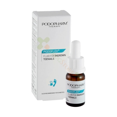 ПОДОФЛЕКС ФЛУИД ЗА ВПИТИ И ВРАСНАЛИ НОКТИ 10 мл / PODOPHARM THERAPY PODOFLEX FLUID FOR INGROWN TOENAILS