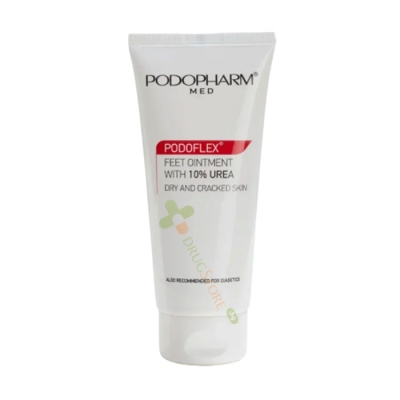 ПОДОФЛЕКС МАЗ ЗА КРАКА 10% УРЕЯ 75 мл / PODOPHARM MED PODOFLEX FEET OINMENT WITH 10% UREA 