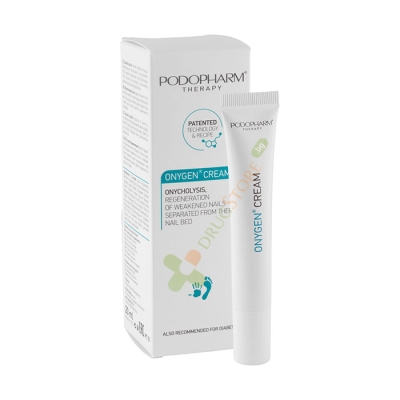 ПОДОФАРМ ТЕРАПИ ОНИГЕН КРЕМ 20 мл / PODOPHARM THERAPY ONYGEN CREAM REGENERATION OF WEAKENED NAILS SEPARATED FROM THEIR NAIL BED