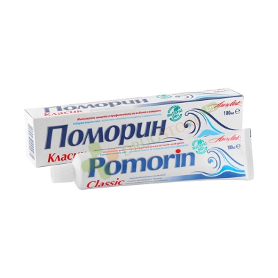 ПАСТА ЗА ЗЪБИ ПОМОРИН КЛАСИК 100 мл / POMORIN TOOTHPASTE CLASSIC