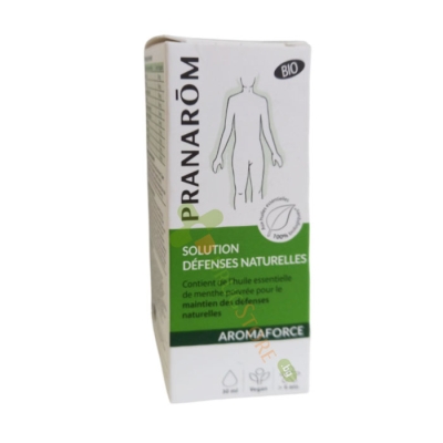 ПРАНАРОМ АРОМАФОРС МУЛТИФУНКЦИОНАЛНА СМЕС ОТ ЕТЕРИЧНИ МАСЛА 30 мл / PRANAROM AROMAFORCE MULTIFUNCTIONAL ESSENTIAL OIL BLEND 