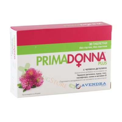 ПРИМА ДОНА ПЛЮС таблетки 30 броя / PHYTO GARDA PRIMA DONNA PLUS 