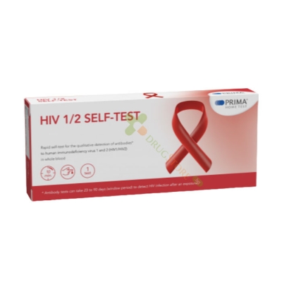 ПРИМА КРЪВЕН ТЕСТ ЗА ХИВ 1/2 / PRIMA HOME TEST HIV 1/2 SELF-TEST