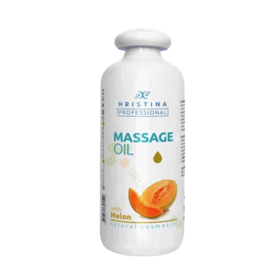 ПРОФЕСИОНАЛНО МАСАЖНО ОЛИО ПЪПЕШ 500 мл / HRISTINA PROFESSIONAL MASSAGE OIL MELON 500