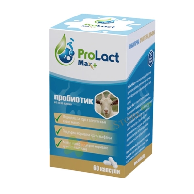 ПРОЛАКТ МАКС + капсули 60 броя / PROLACT MAX + 