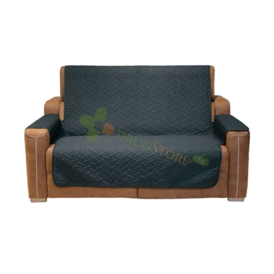 ПРОТЕКТОР ЗА ДИВАН ЧЕРНО - СИВО STARLYF / TELESTAR STARLYF SOFA TWO SEATS BLACK