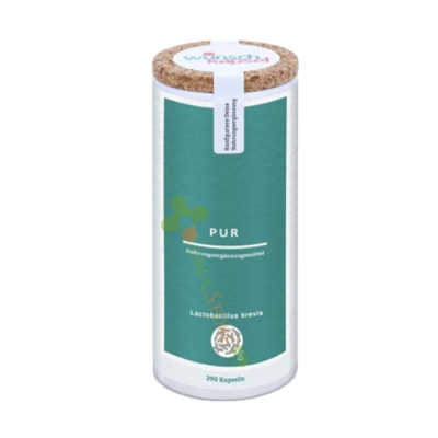 ПУР ПРОБИОТИК ЛАКТОБАЦИЛУС БРЕВИС капсули 290 броя / WUNSCHKAPSEL PUR PROBIOTIC LACTOBACILLUS BREVIS