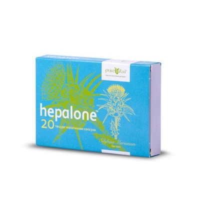 ПЮРВИТАЛ ХЕПАЛОН капсули 20 броя / PUREVITAL HEPALONE