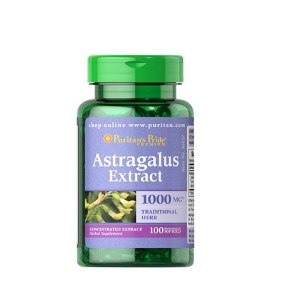 ЕКСТРАКТ ОТ АСТРАГАЛ капсули 1000 мг. 100 броя / PURITAN'S PRIDE ASTRAGALUS EXTRACT