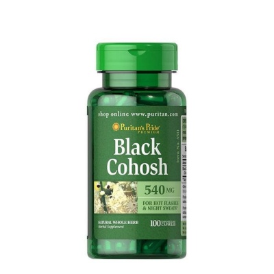 ЧЕРЕН КОКОШ капсули 540 мг. 100 броя / PURITAN'S PRIDE BLACK COHOSH