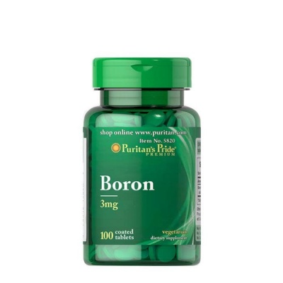 БОР таблетки 3 мг. 100 броя / PURITAN'S PRIDE BORON